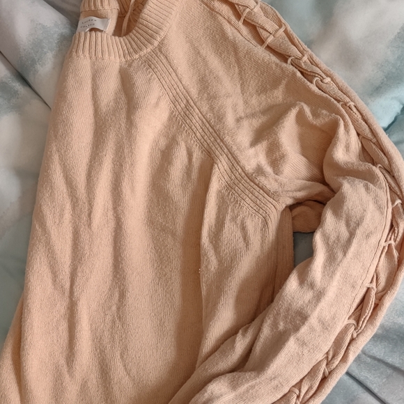 Lauren Conrad tie sleeve sweater - Picture 6 of 6